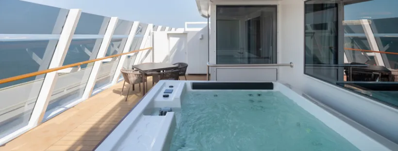 Cabine Yacht club sur le MSC World Europa