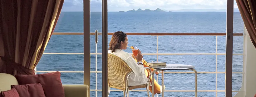 couple sur un navire MSC