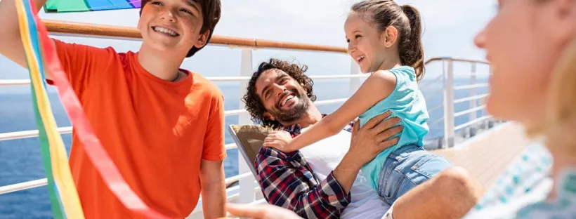 Famille en croisière