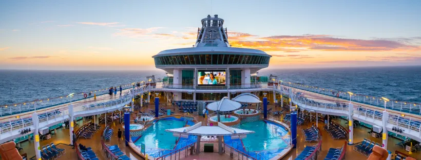 vue pont supérieur explorer of the seas