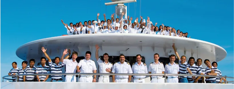 Travailler sur un bateau de croisière