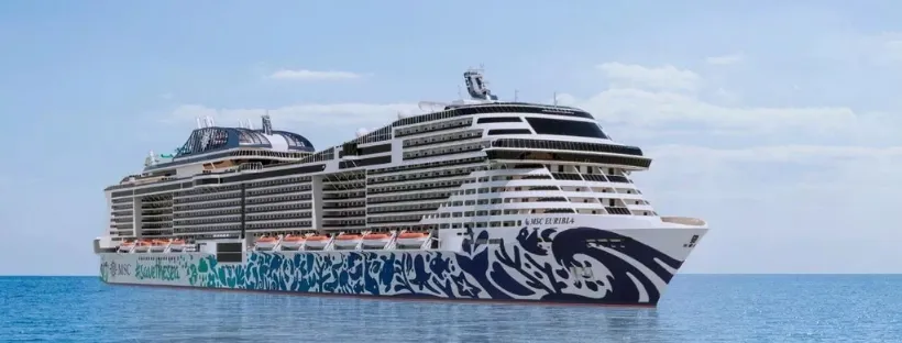 Le MSC Euribia arrive à Marseille pour l’hiver 2026 - 2027