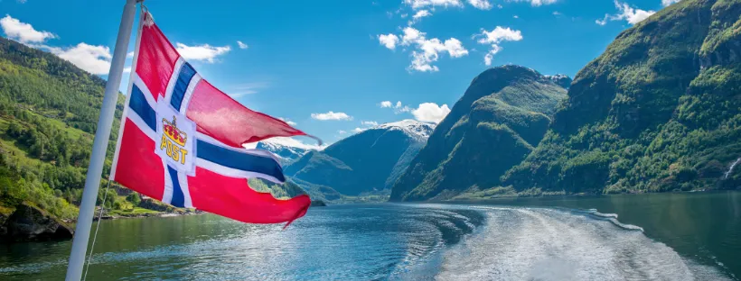 Panorama des fjords norvégiens