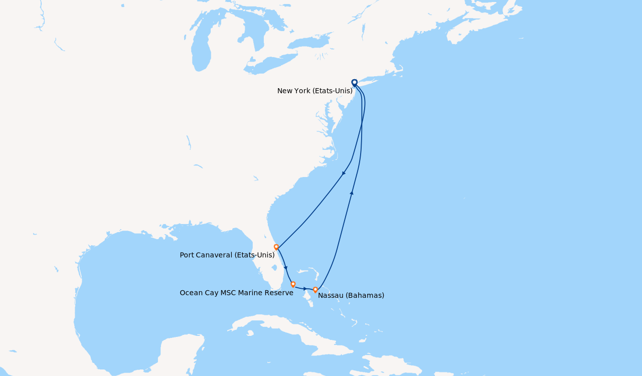 Croisiere Bahamas au départ de New York - 311185