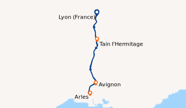 Itinéraire de la croisière Croisière des santons : les traditions de Noël de la vallée du Rhône (RMN_PP)