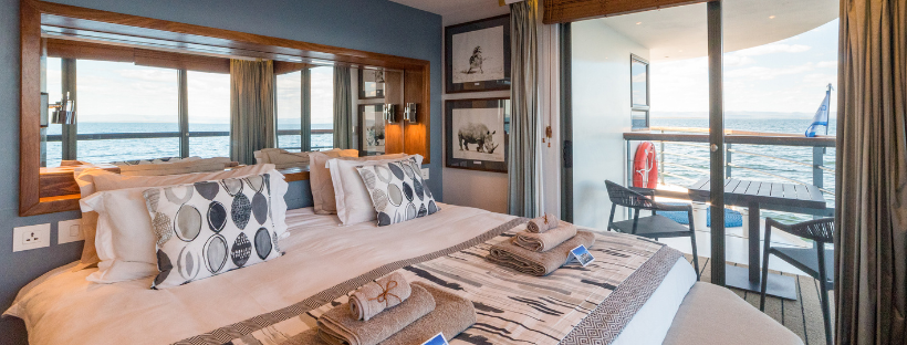 Cabine d'un navire de la compagnie Croisieurope
