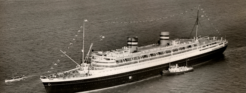 Paquebot transatlantique italien Conte di Savoia