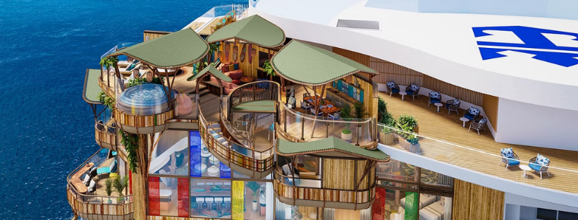 Terrasses panoramiques du Hero of the Seas
