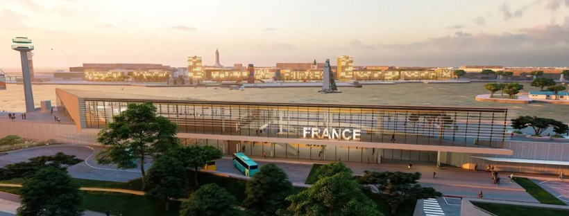 vue terminal croisière Le Havre