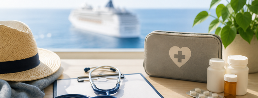 Gérer sa prise de médicaments à bord d'un navire de croisière