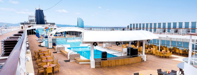 Extérieur d'un navire MSC