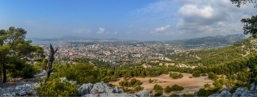 Le Mont Faron à Toulon