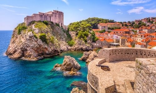 Ville de Dubrovnik en Croatie