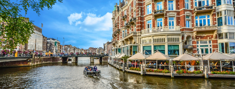 les canaux d'Amsterdam