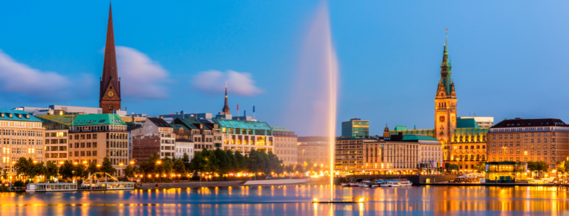 photo de l'architecture de Hambourg