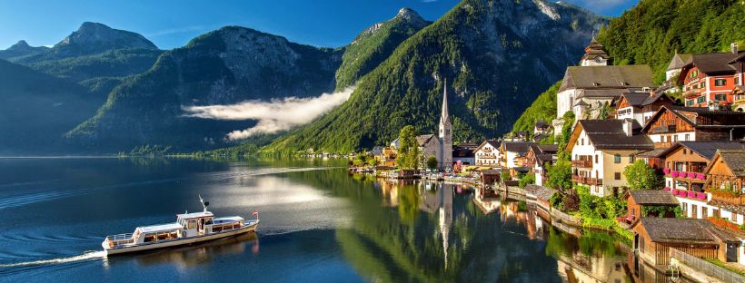 L'Autriche traversé par le Danube bleu