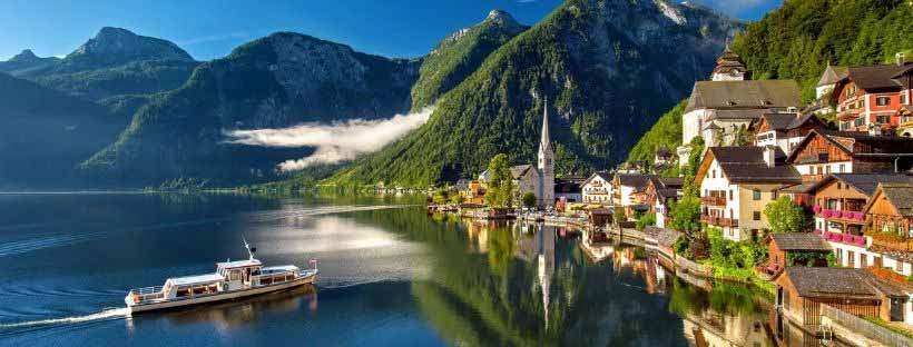 L'Autriche travers&eacute; par le Danube bleu