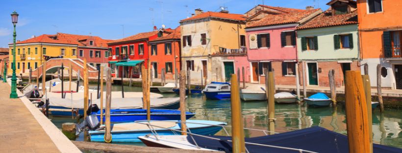 Escale à Murano lors d'une croisière à Venise