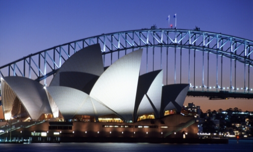 Vue sur l'Opéra de Sydney