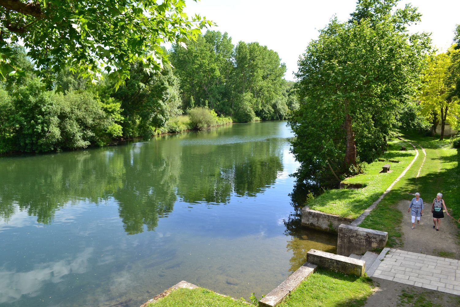 La Charente à Jarnac