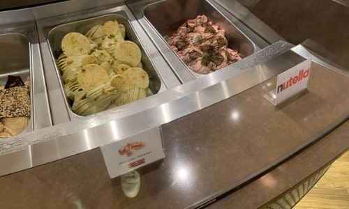 Les glaces de la gelateria Amarillo