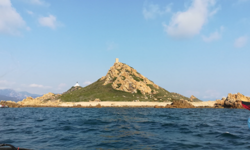 La tour carrée des îles Sanguinaires