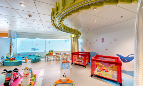 Le Baby Club à bord du MSC Opera