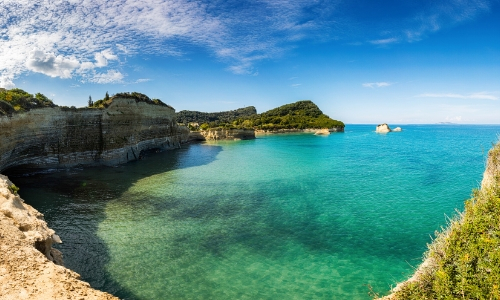 Emerald bay à Corfou