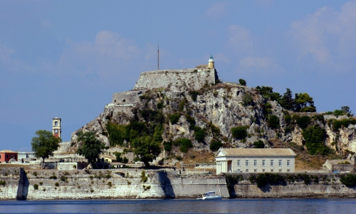 Le palais Paléo Frourio de Corfou