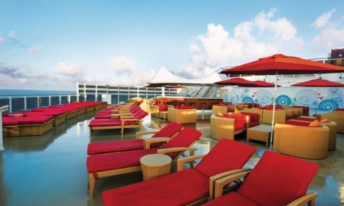 Espace transat du bateau Norwegian Epic