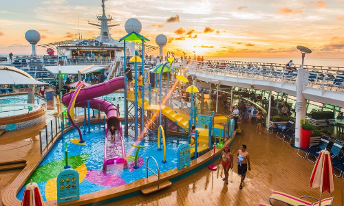 Zone aquatique de l'Adventure of the Seas