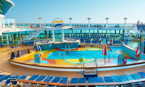 La piscine du Brillance of the Seas