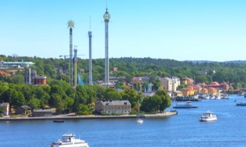 île voisine de Stockholm : Djurgarden