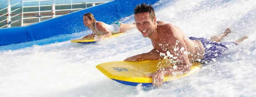 Divertissement aquatique navire de croisi&egrave;re