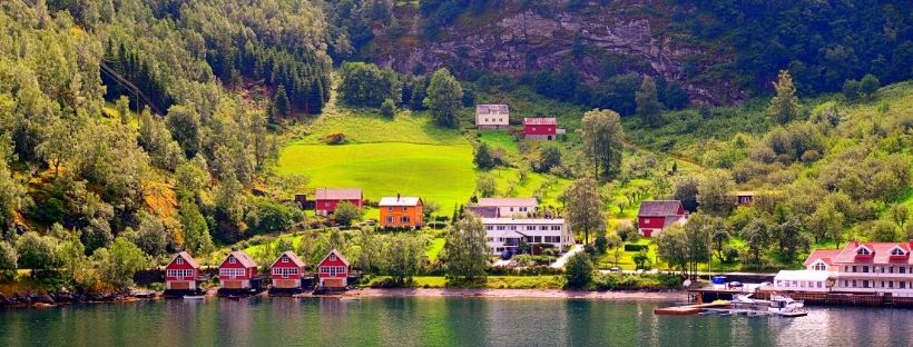 Escale de croisière dans les fjords de Norvège à Flam