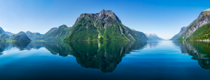 Fjord Norvège large