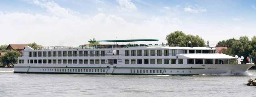 Le MS Vivaldi naviguant sur le Danube