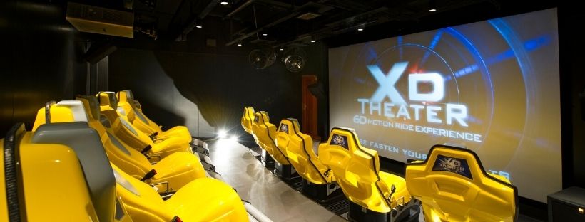 Cinéma 4D sur le bateau de croisière MSC Preziosa 