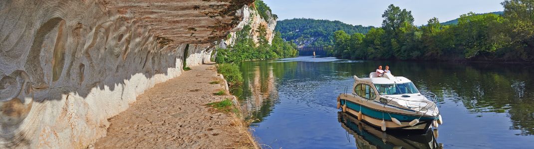 location de bateau sans permis sur le lot