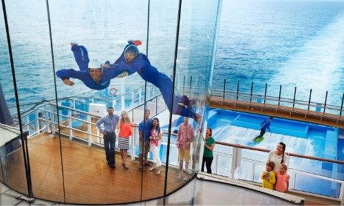 Le simulateur de vol RipCord by iFly de la Royal Caribbean