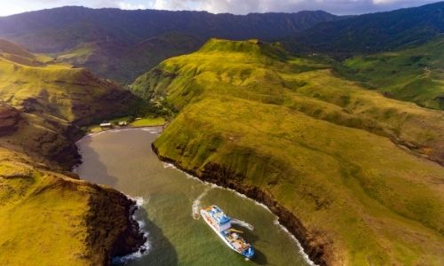 L'une des baie de l'île de Ua Huka