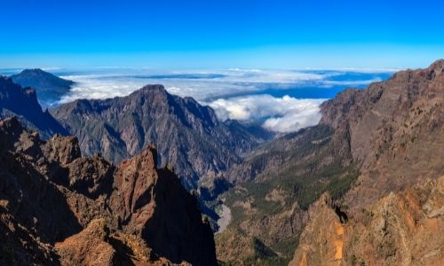 Le parc national de la Caldera de Taburiente à La Palma