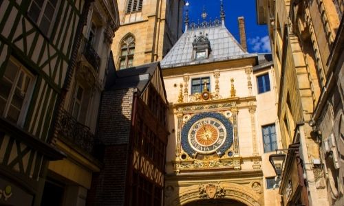 Le Gros Horloge du beffroi à Rouen