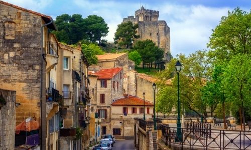 Le château fort et la vieille ville de Beaucaire