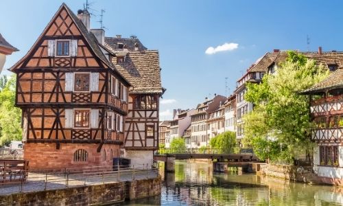 Le quartier des tanneurs de Strasbourg et ses maisons à colombage