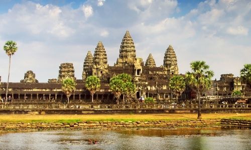 Le temple d'Angkor Vat au Cambodge