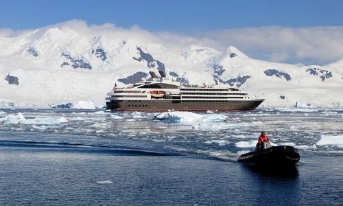 L'antarctique avec Ponant, excursion en zodiac