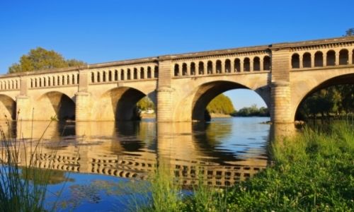 Le pont-canal de l'Orb à Béziers
