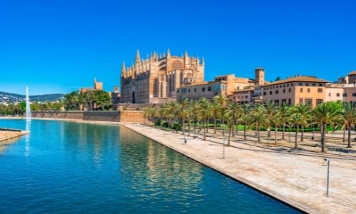 La cathédrale de Palma de Mallorca à Majorque